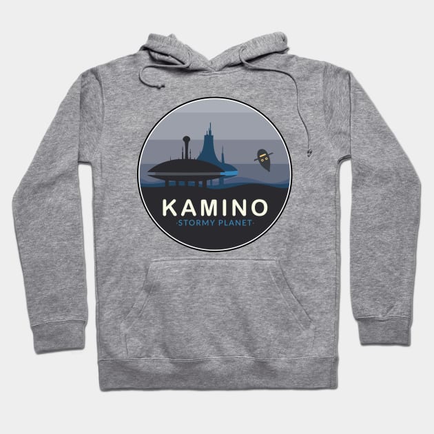 Kamino Stormy Planet Hoodie by Space Club